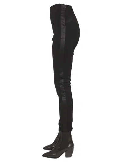 Shop Max Mara Nylon Pants In Black