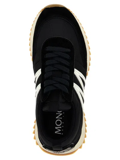 Shop Moncler 'pacey' Sneakers In Black