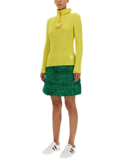 Moncler Genius 1 Moncler Jersey Jw Anderson Unisex In Yellow