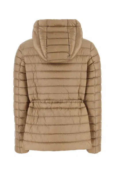 Shop Moncler Quilts In Beige O Tan