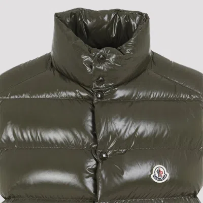 Shop Moncler Wintercoat In Green