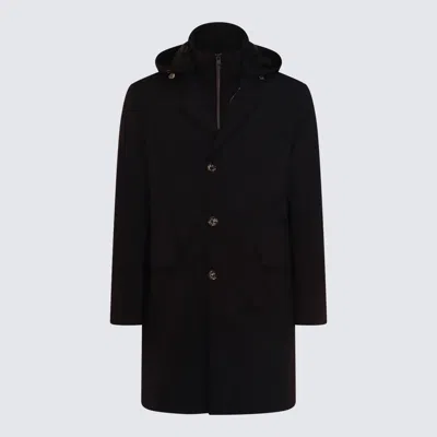 Montecore Dark Blue Down Jacket In Blue