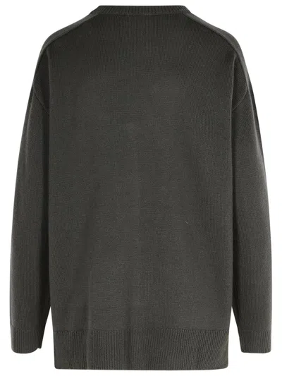 P.a.r.o.s.h 'loos' Turtle-grey Wool Blend Sweater In Grey