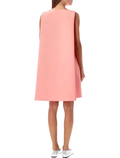 Shop Philosophy Di Lorenzo Serafini Mini Duchesse Dress In Pink