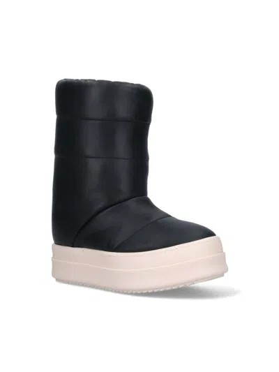 Rick Owens Boots In Black