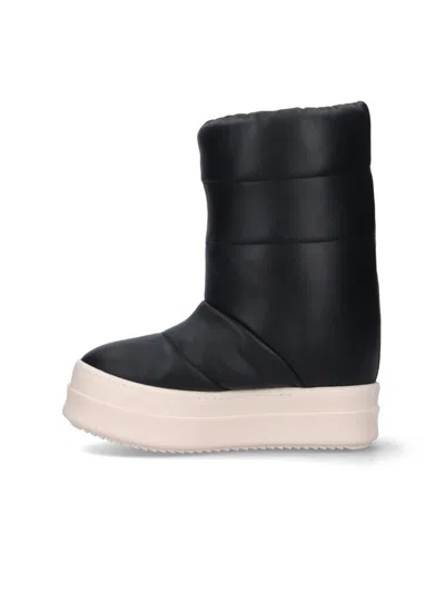 Rick Owens Boots In Black