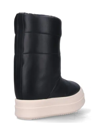 Rick Owens Boots In Black