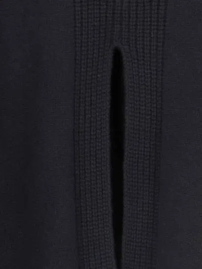 Sa Su Phi Crew Neck Pure Cashmere Sweater In Black