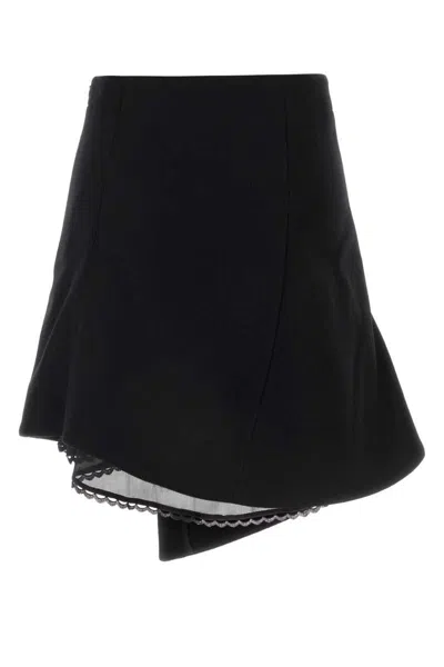 Shop Sacai Skirts In Black