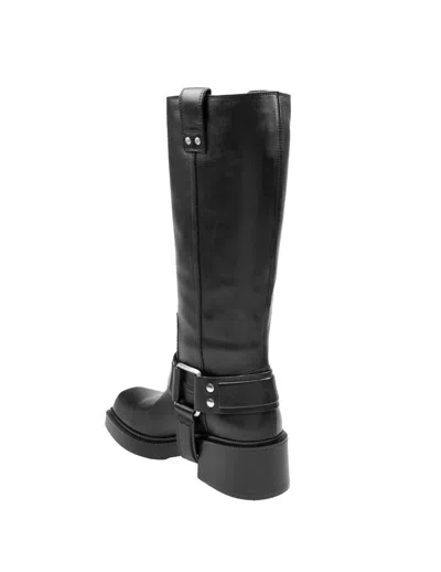 Shop Vic Matie Leather Boot In Black