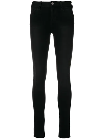Liu •jo Mid-rise Bootcut Jeans In Black