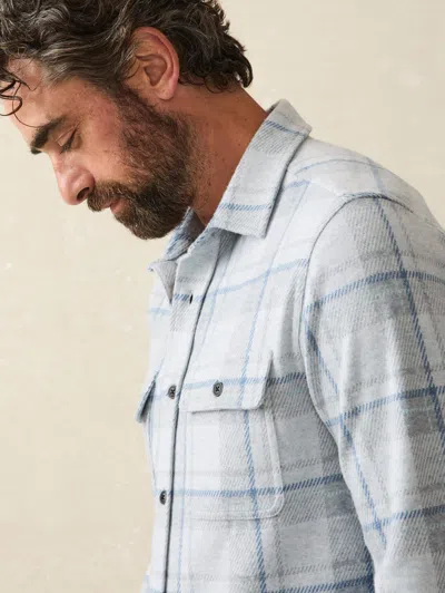 Faherty Legend&trade; Sweater Shirt In Maine Sky Plaid