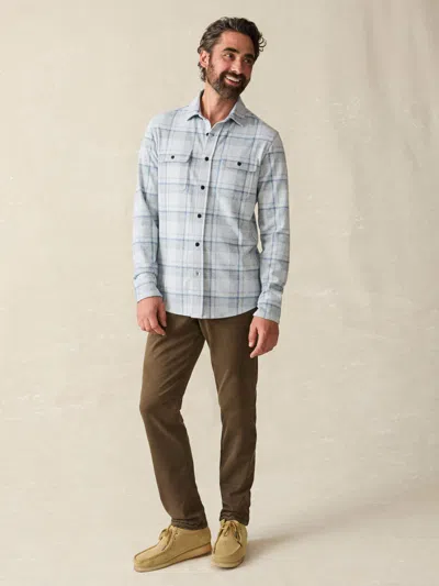 Faherty Legend&trade; Sweater Shirt In Maine Sky Plaid