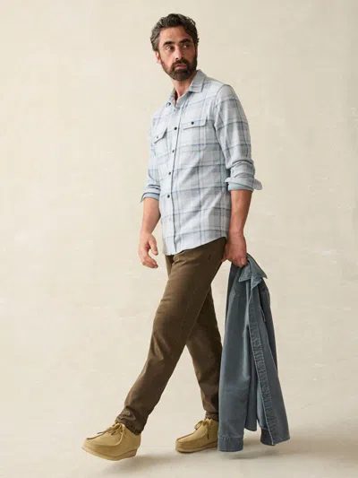 Faherty Legend&trade; Sweater Shirt In Maine Sky Plaid