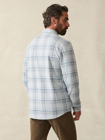 Faherty Legend&trade; Sweater Shirt In Maine Sky Plaid