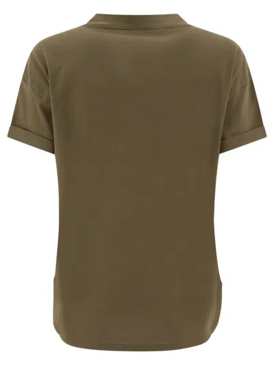 BRUNELLO CUCINELLI BRUNELLO CUCINELLI "SHINY POCKET DETAIL" T-SHIRT 