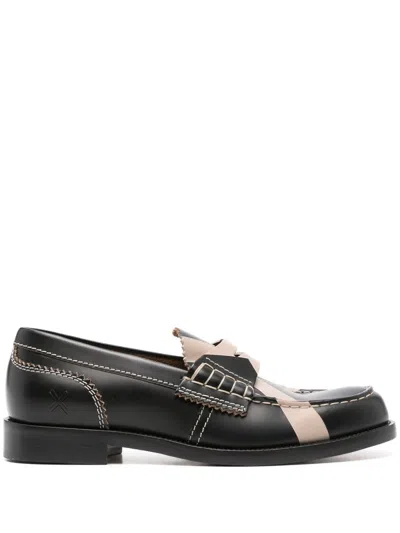College Mocassino Donna In X C.100 An.black X Ecru