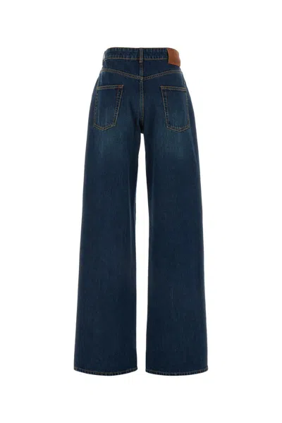Alexander Mcqueen Jeans In Blue