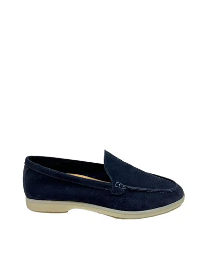 Bekk Suola Bianca Camoscio Navy In Navy