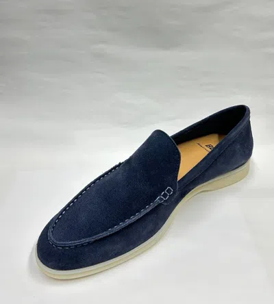 Bekk Suola Bianca Camoscio Navy In Navy