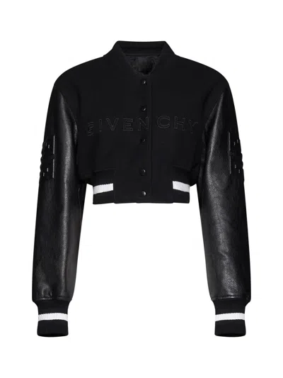 Shop Givenchy Coats In Black