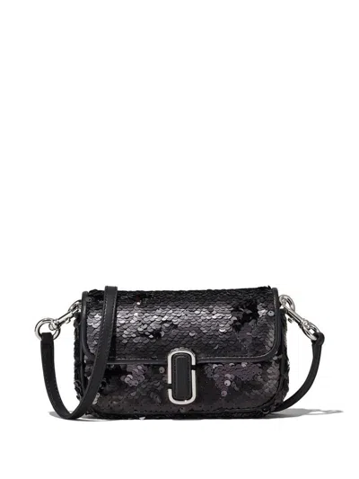 Shop Marc Jacobs The Mini Shiny Bag In Black