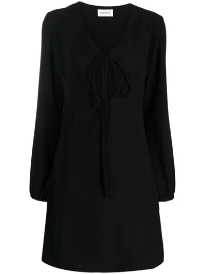 P.a.r.o.s.h P. A.r. O.s. H. Woman Mini Dress Black Size M Polyester In Black