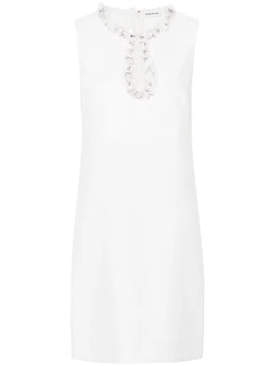 P.a.r.o.s.h Sleeveless Sequin-embellished Dress In Green