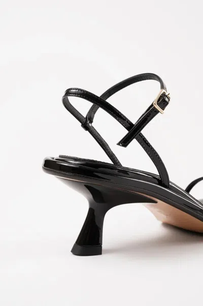 Souliers Martinez 55mm Ivone Leather Sandals In Black