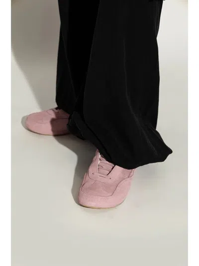 Y-3 X Adidas Gazelle Low-top Sneakers In Pink
