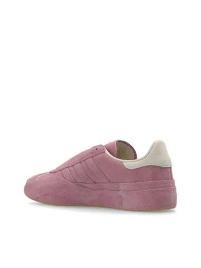 Y-3 X Adidas Gazelle Low-top Sneakers In Pink