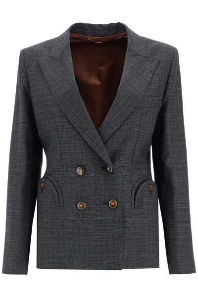 Blazé Milano Blaze Milano Hunley Double Breasted Wool Blazer
