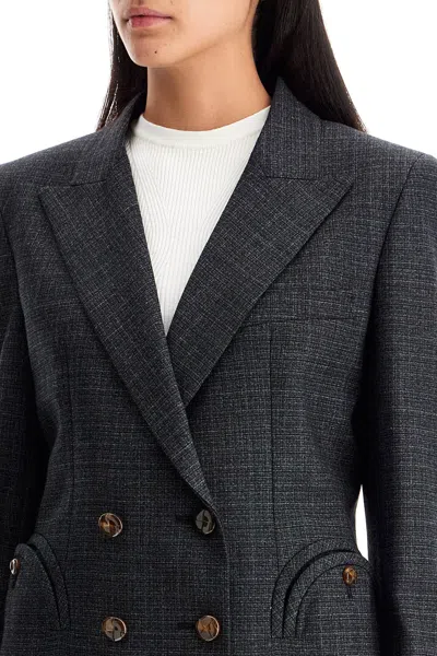 Blazé Milano Blaze Milano Hunley Double Breasted Wool Blazer