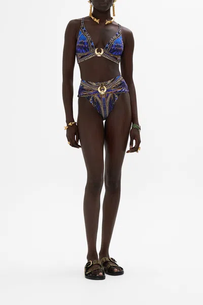 Camilla High Tri Bra With Pleats And Trim Other Side Of The Oasis