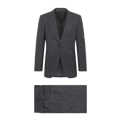 Shop Tom Ford Suit In Grey