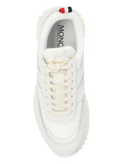 Shop Moncler Pacey Sneakers In White