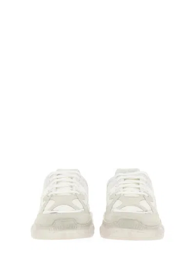 Shop Moschino Sneaker Teddy In White