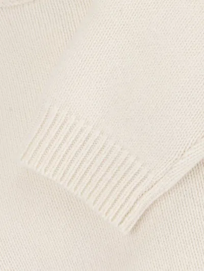 Studio Nicholson Merino Wool-blend Sweater In White