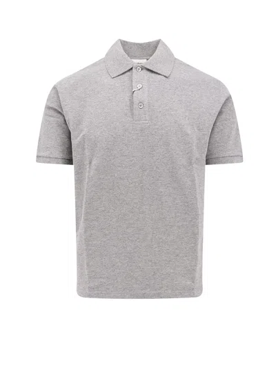 Saint Laurent Piqué-weave Polo Shirt In Multicolor