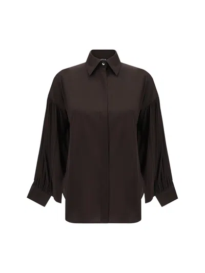 Shop Ella Camicia In Marrone 28