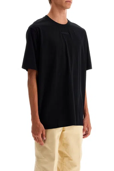 Shop Lanvin Relaxed Fit Crew Neck T In Black