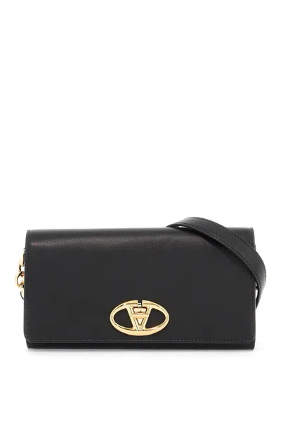 Shop Valentino Garavani "mini Vlogo Shoulder Bag The Bold Edition In Black