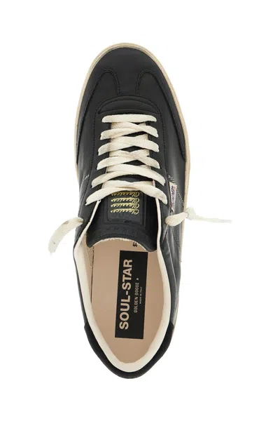 Shop Golden Goose Soul Star Sneakers In Black