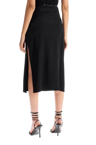 Shop Jacquemus 'la Jupe Notte' In Black