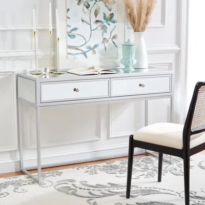 Safavieh Aster 2 Drawer Mirrored Desk
