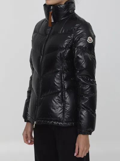 Shop Moncler Gast Short Down Jacket In Black