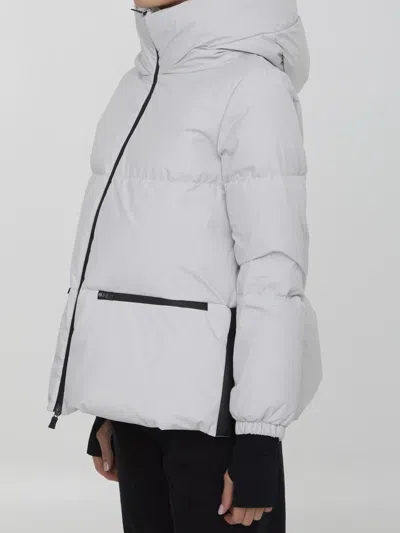 Herno Jacket In 2-layer Windstopper In Beige