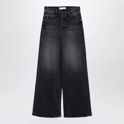 Shop Mother Jeans The Ditcher Roller Sneak Outta Sight In Grey