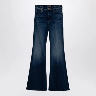 Shop Mother Jeans The Doozy Uncharted Waters In Blue