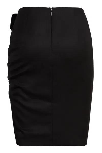 Nina Ricci Mini Skirt In Black